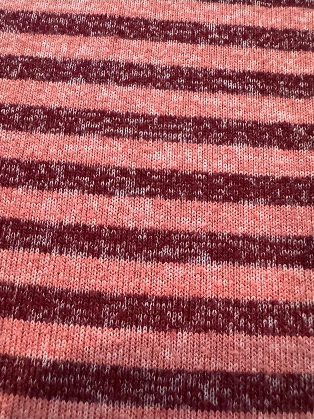 Cat & Jack Burgundy and Pink Striped One-Piece